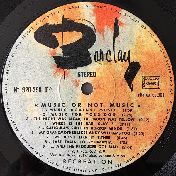 Music Or Not Music