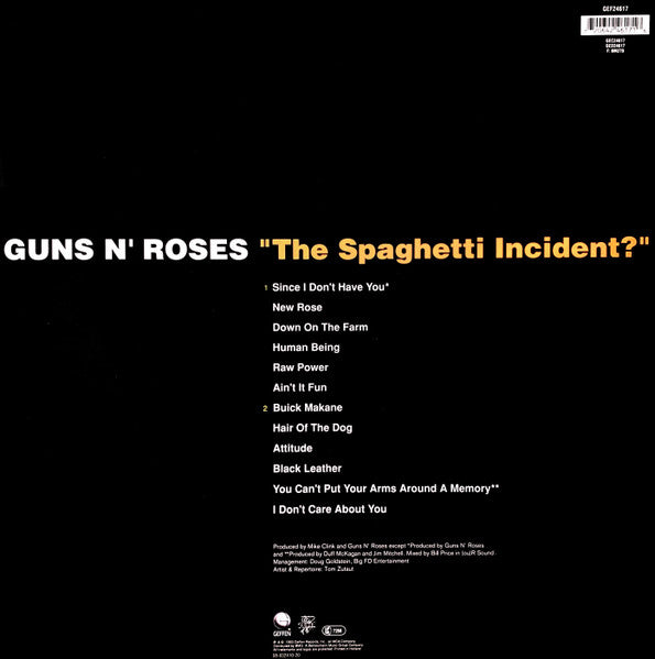 "The Spaghetti Incident?"
