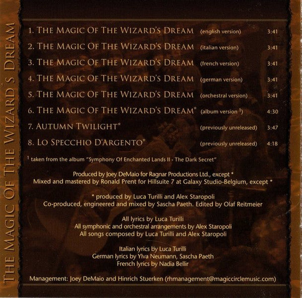 The Magic Of The Wizard's Dream