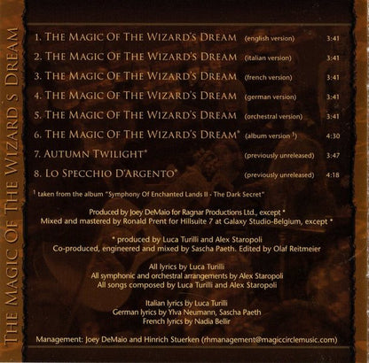 The Magic Of The Wizard's Dream