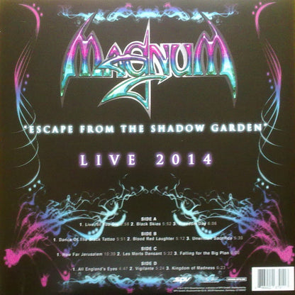 Escape From The Shadow Garden - Live 2014
