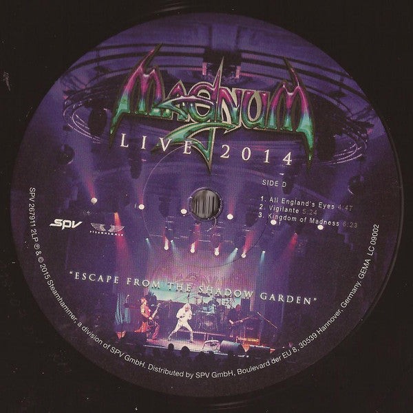 Escape From The Shadow Garden - Live 2014
