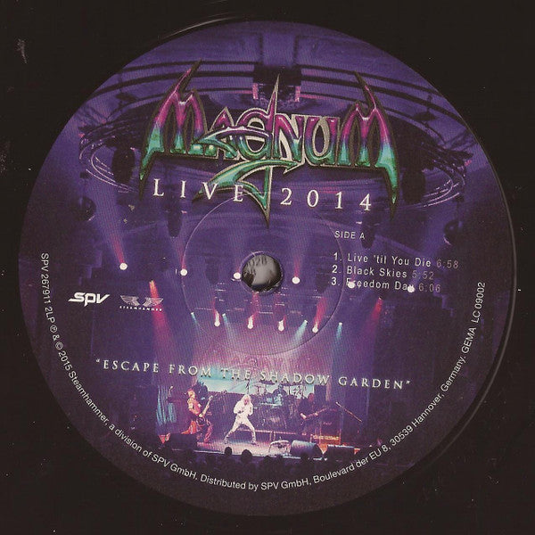 Escape From The Shadow Garden - Live 2014