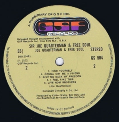 Sir Joe Quarterman & Free Soul