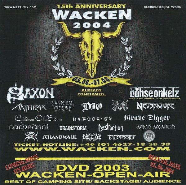 Armageddon Over Wacken - Live 2003