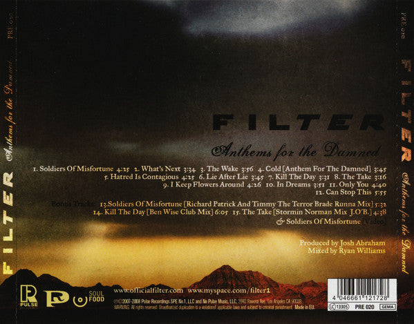 Anthems For The Damned