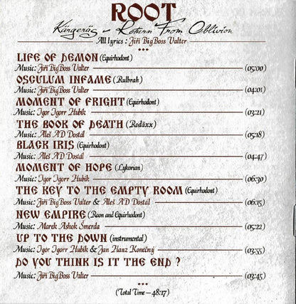 Kärgeräs - Return From Oblivion