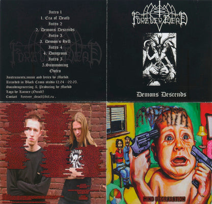 Demons Descends / Mind Degradation / Gore Conveyor / Inspeccion Meticulosa