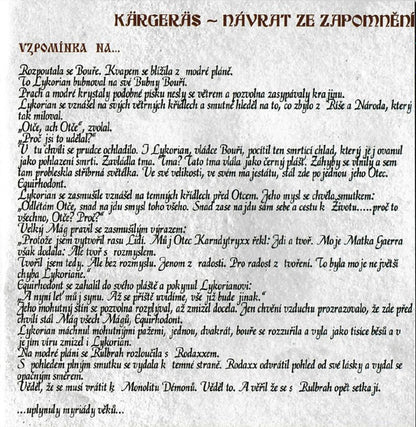 Kärgeräs - Return From Oblivion