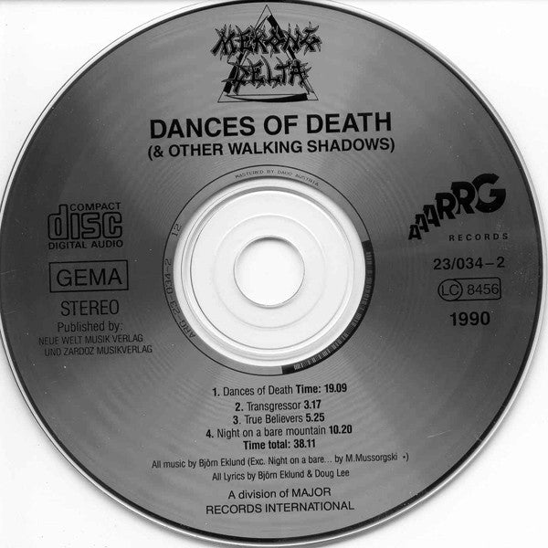 Dances Of Death (And Other Walking Shadows)