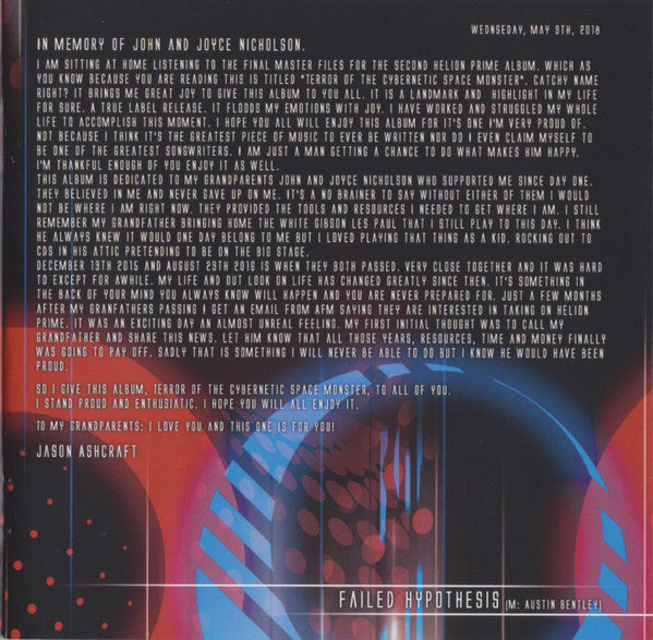 Terror Of The Cybernetic Space Monster