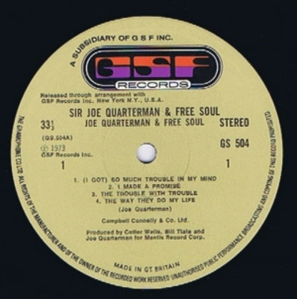 Sir Joe Quarterman & Free Soul