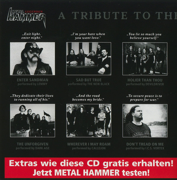 Metallica - A Tribute To The Black Album