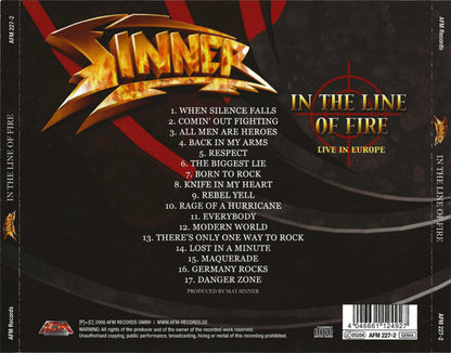 In The Line Of Fire - Live In Europe