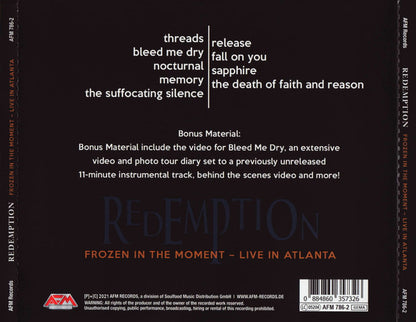 Frozen In The Moment - Live In Atlanta