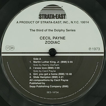 Zodiac (The Music Of Cecil Payne)