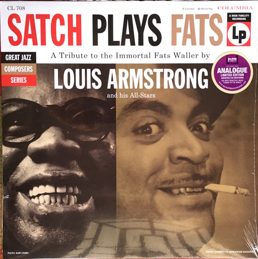 Satch Plays Fats: A Tribute To The Immortal Fats Waller By Louis Armstrong And His All-Stars