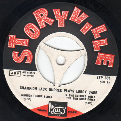 Champion Jack Dupree Plays Leroy Carr