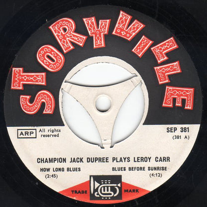 Champion Jack Dupree Plays Leroy Carr