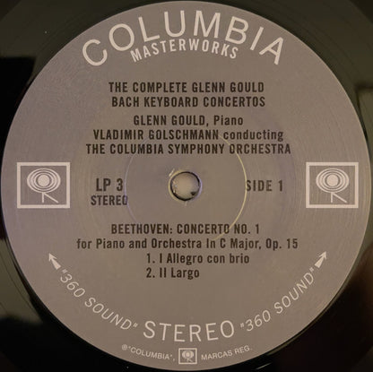 The Complete Glenn Gould Bach Keyboard Concertos Nos. 1-5 & 7 /  Beethoven Concerto No. 1