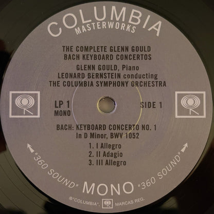 The Complete Glenn Gould Bach Keyboard Concertos Nos. 1-5 & 7 /  Beethoven Concerto No. 1