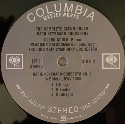 The Complete Glenn Gould Bach Keyboard Concertos Nos. 1-5 & 7 /  Beethoven Concerto No. 1