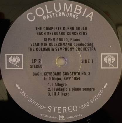 The Complete Glenn Gould Bach Keyboard Concertos Nos. 1-5 & 7 /  Beethoven Concerto No. 1