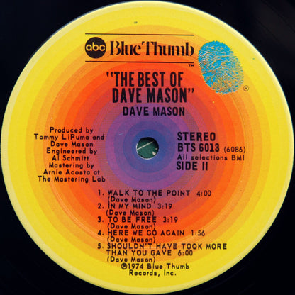 The Best Of Dave Mason