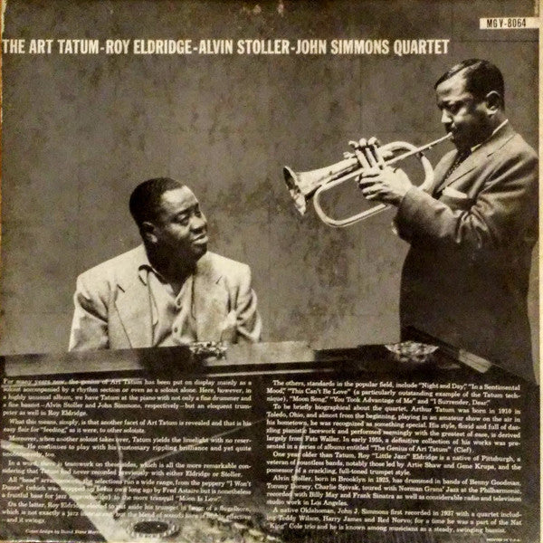 The Art Tatum-Roy Eldridge-Alvin Stoller-John Simmons Quartet