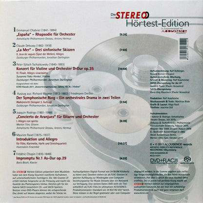 The Stereo Listening Test Edition (Experience Music - Compare Sound)