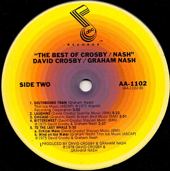 The Best Of David Crosby And Graham Nash