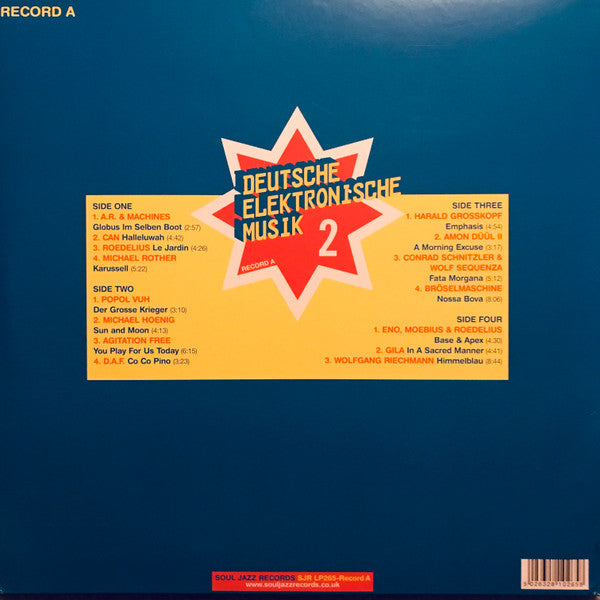 Deutsche Elektronische Musik 2 (Experimental German Rock And Electronic Musik 1971-83) (Record A)