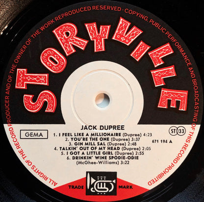 The Blues Of Champion Jack Dupree