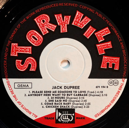 The Blues Of Champion Jack Dupree